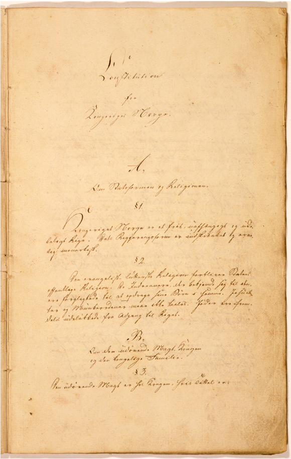 Norges grunnlov av 17. mai 1814