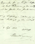 Wergelands brev til Konstitusjonskomiteen 8. september 1842