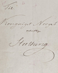 Wergelands brev til Stortinget 1845