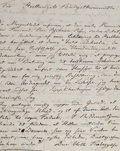 Wergelands brev til Budgetcommitteen datert 2. mars 1845